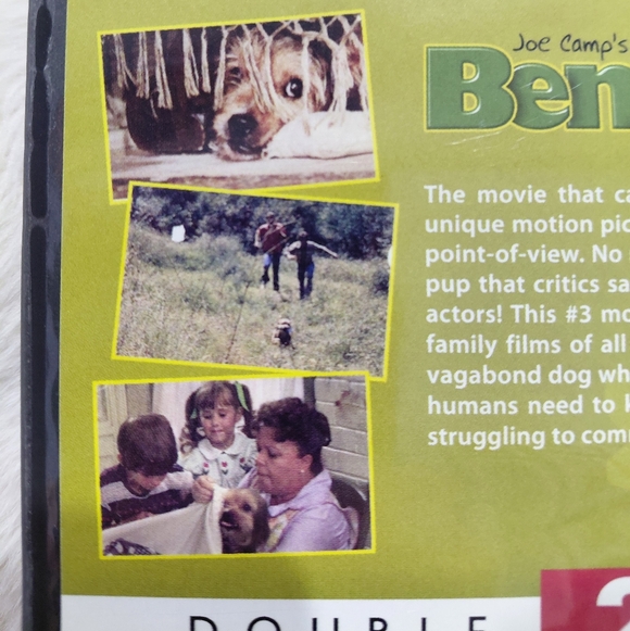 Benji Double Feature DVD - Picture 8 of 8